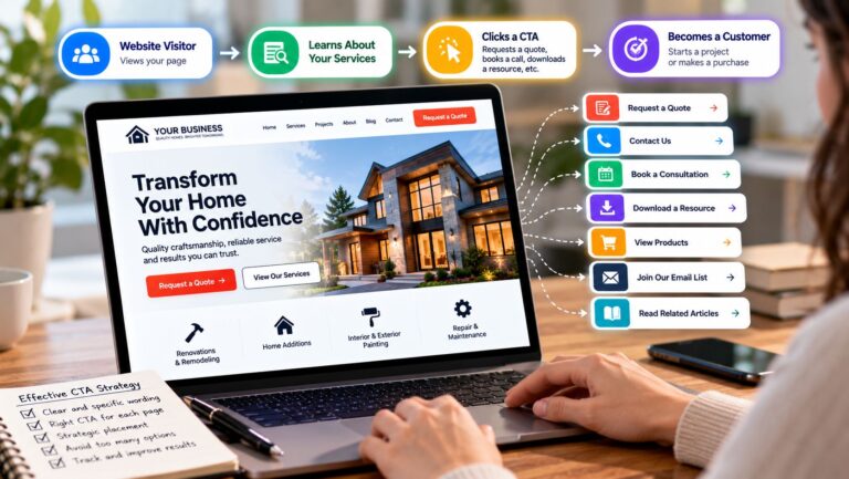 How Strategic Calls to Action Can Improve the Customer Journey on a Business Website